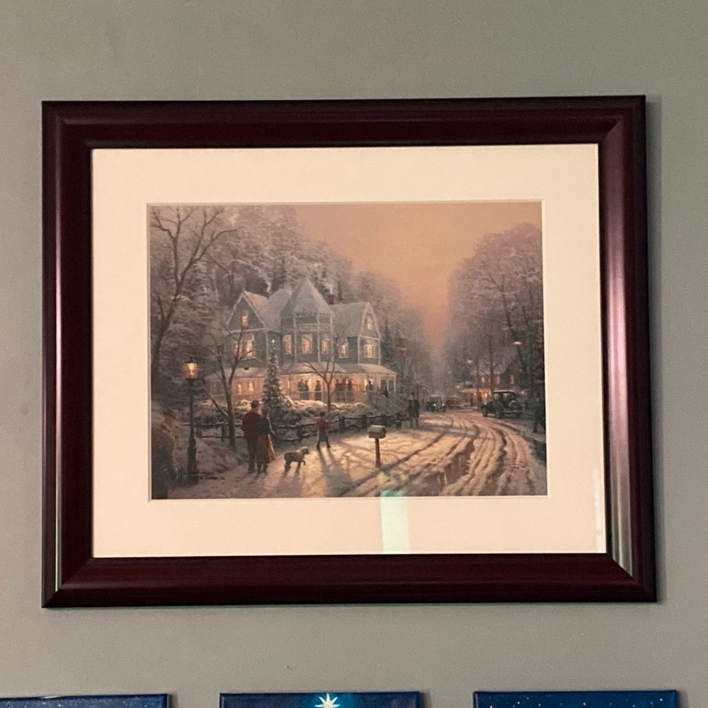 Thomas Kinkade Holiday Manor